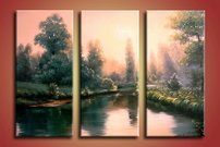 obraz na stenu letny les 4