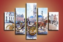 obraz na stenu historicke mesto 3