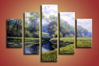 obraz na stenu les v lete 2