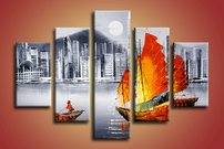 obraz na stenu victoria harbour 3