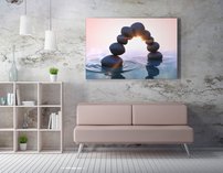 obraz na stenu zenove kamene - 5