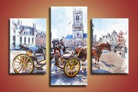 obraz na stenu historicke mesto 4