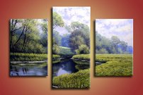 obraz na stenu les v lete 1