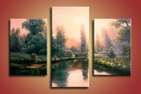 obraz na stenu letny les 2