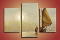 obraz na stenu lod na mori 3