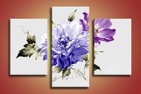 obrazy na stenu romantické kvety 3 dielny