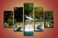 obraz na stenu vodopády v Národnom parku 5 dielne 
