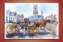 obraz na stenu historicke mesto 2