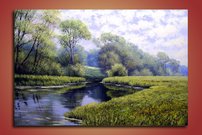 obraz na stenu les v lete 4