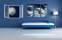 obraz na stenu ladovy medved - 10