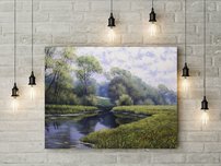 obraz na stenu les v lete 8