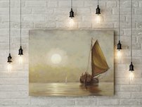 obraz na stenu lod na mori 5
