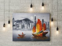 obraz na stenu victoria harbour 8