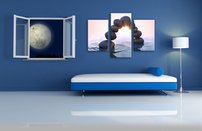 obraz na stenu zenove kamene - 9