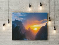 obrazy na stenu hory 3 dielne