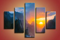 obrazy na stenu hory 6 dielne
