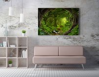obraz na stenu tropická džungľa 1 dielne