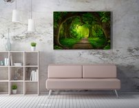 obraz na stenu prales v Ázii 11 dielne