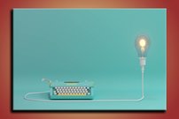 obraz na stenu pisaci stroj OD 5 titulná strana