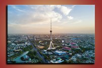 obraz na stenu televizny vysielac uzbekistan 6