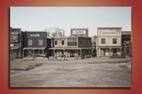 obraz na stenu western - 1