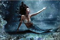 Tapeta Morská panna - SF 0058