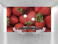 fototapeta cerstvo nazbierane jahody 4