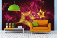 Tapeta AB 0029 - Žlté kvetiny