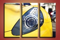 obraz na stenu zlty sportiak 2