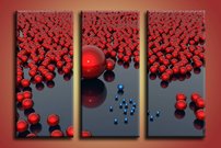 Červené guličky - AN 0004