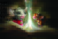 Tapeta Myška a dráčik - AN 0029