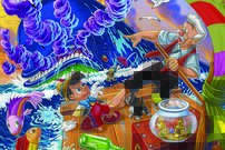 Tapeta Pinocchio - AN 0051