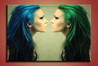 obraz blue and green 1