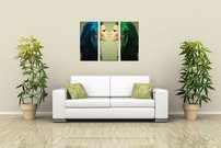 obraz blue and green 4