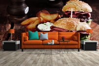 fottotapeta na stenu hamburger a sunka 2