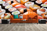 fototapeta na stenu japonske sushi rolky 2