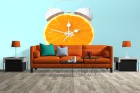 fototapeta budik z pomaranca 2