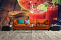 fototapeta na stenu vodny melon 2