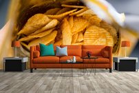 fototapetna na stenu zemiakove cipsy 2