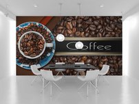 fototapeta kava, kaviaren interier 1