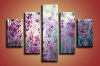 Fialové kvietky - KV 0168