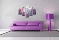 Fialové kvietky - KV 0168