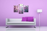 Fialové kvietky - KV 0168