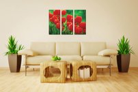 obraz na stenu tulipany KV 4