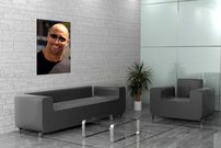 obraz na stenu dwayne johnson 2