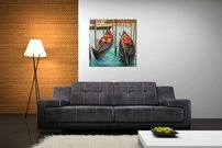 obraz na stenu lodka 4