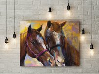 obraz na stenu kone 9