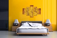 obraz na stenu stara mapa - 5