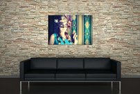 žena s maskou - MS 0029