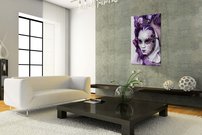 purpurová maska - MS 0032